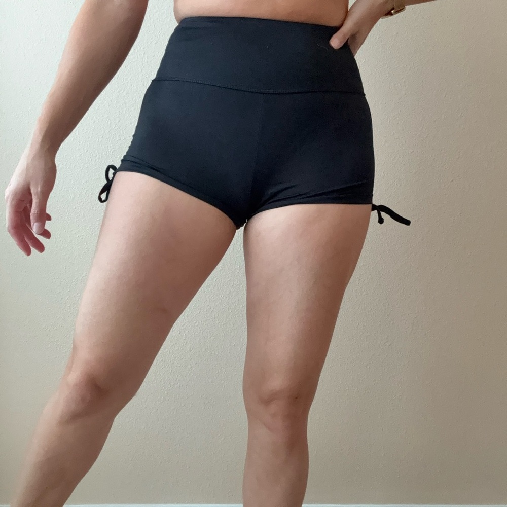 Forever 21 Black High-Waist Shorts